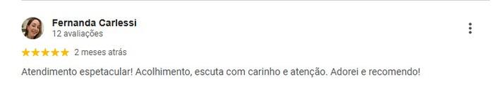 Avaliação Google