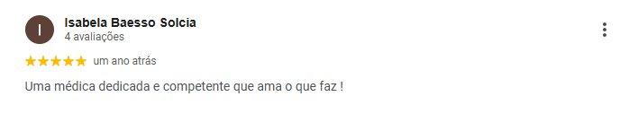 Avaliação Google